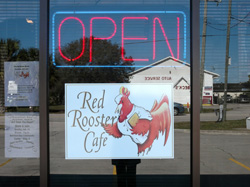 Red Rooster Cafe in Sebastian Florida